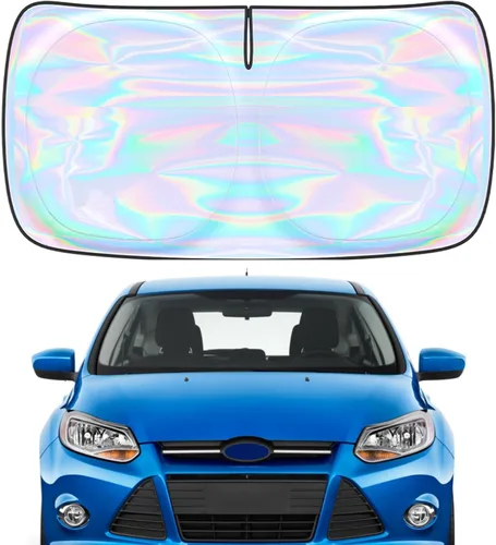 Miniatura 97 de Parasol para parabrisas Rivian R1S R1T 2022-2026 – Parasol compatible con Rivian R1S R1T plegable para ventana delantera, protector de visera solar