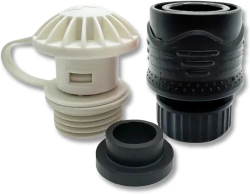 Miniatura 13 de Kit de Enjuague de Conexión Rápida para Motores Fuera de Borda Mercury, Suzuki, Yamaha y Honda – Adaptador de Enjuague Marino con Sello de Junta