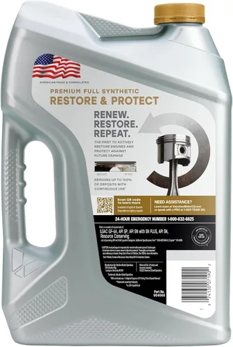 Miniatura 2 de Valvoline - Aceite de motor sintético completo para restaurar y proteger 5W-30, 5 cuartos de galón