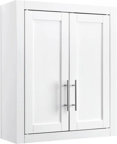 Miniatura 21 de Crosley Furniture Savannah Armario de almacenamiento para baño montado en la pared con estantes para medicinas, Gris