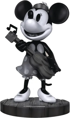 Miniatura 2 de Beast Kingdom Steamboat Willie MC-052 Minnie Master Craft Estatua, multicolor