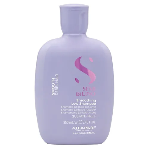 ALFAPARF MILANO Semi Di Lino Champú Suavizante Sin Sulfato - Champú Anti Frizz Cuidado y Limpieza del Cabello para Revitalizar el Cabello Seco y