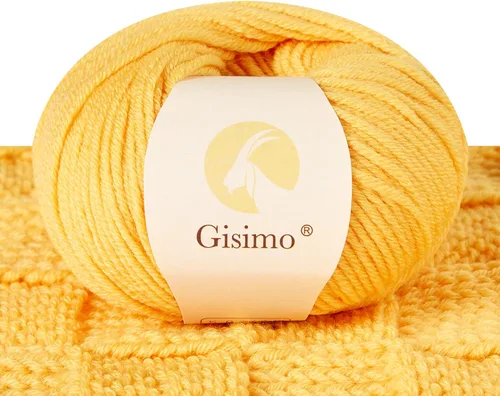 Miniatura 51 de 100% lana merino para tejer y ganchillo, hilo lujoso y suave de 6 cabos para tejer y crochet a mano, 1.76 oz/50 g, 127 yardas/116 metros
