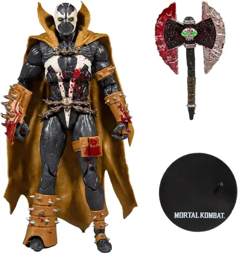 Miniatura 7 de McFarlane Toys Mortal Kombat Spawn Bloody Classic - Figura de acción de 7 pulgadas con accesorios