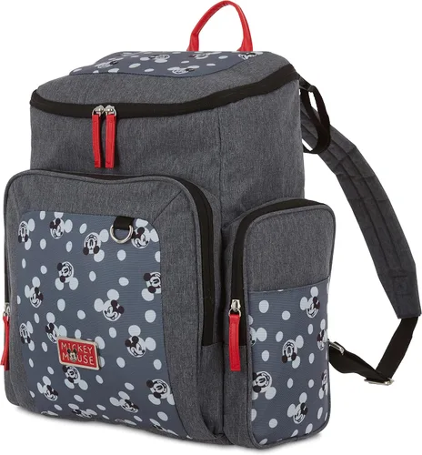 Miniatura 7 de ¡Cudlie! Mochila de pañales Disney para mamás, bolsa de pañales grande y espaciosa para bebés niños y niñas, mochila multifunción de 16 pulgadas