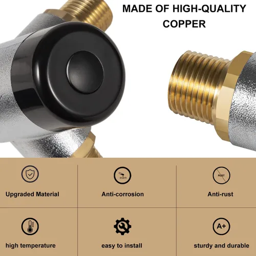 Miniatura 7 de Válvula mezcladora 90029 compatible con calentador de agua Atwood XT, para modelos de 10 galones G16EXT, GE16EXT, GEH16EXT, etc., reemplaza
