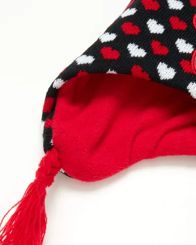 Miniatura 5 de Disney Conjunto de gorro y guantes de invierno de Minnie Mouse para niñas niñasniñas