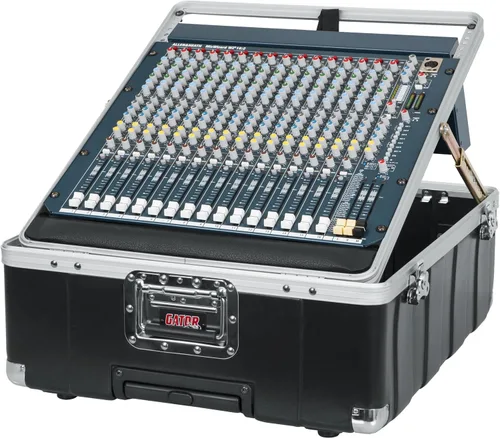 Miniatura 5 de Gator Cases Moldeado Pop-Up Mixer Case w/Wheels, 12U, 6.5" Profundidad (G-MIX-12 PU)