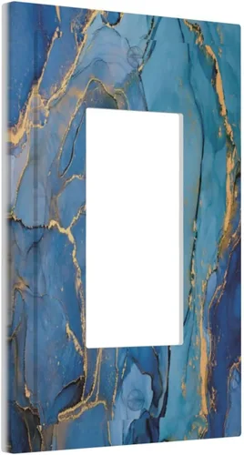 Miniatura 37 de Cubierta para interruptor de luz personalizable Personaliza la tuya propia, placa de pared doble basculante con imagen, logotipo, texto, 2 vías