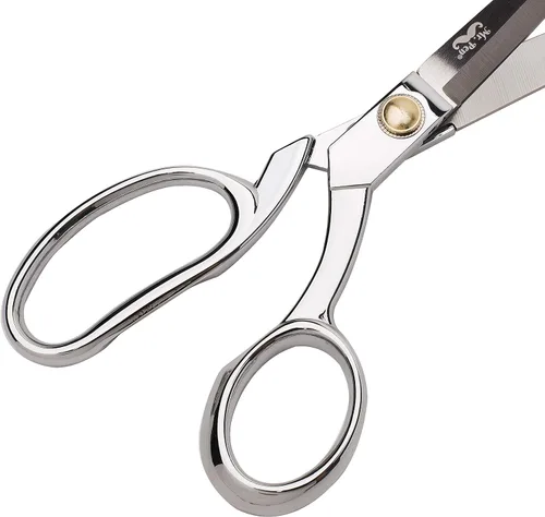 Miniatura 7 de Mr. Pen Tijeras de metal, 8 pulgadas, acero al carbono, tijeras de costura y tela resistentes, tijeras de sastre Tijeras de costura y tela