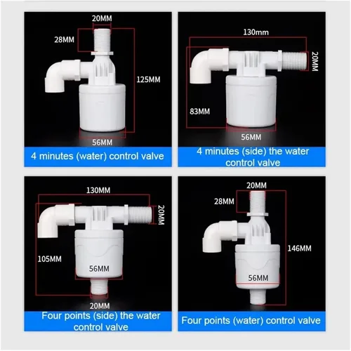 Miniatura 5 de 1pc Automatic Water Level Control Float Valve Replenishment Switch(1 Inch-Side)