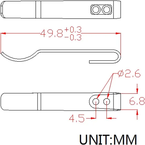 Miniatura 6 de Navaja de bolsillo CIVIVI de acero inoxidable Baby Banter, sin tornillos incluidos CA-07B (Liso)