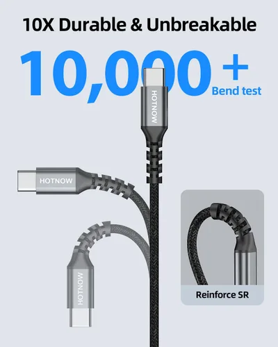 Miniatura 4 de Cable corto USB A a USB C de 0.5 pies, paquete de 3 cables USB C de 6 pulgadas de carga rápida 3A para iPhone 17 16 15, Samsung Galaxy S24 S23 S11