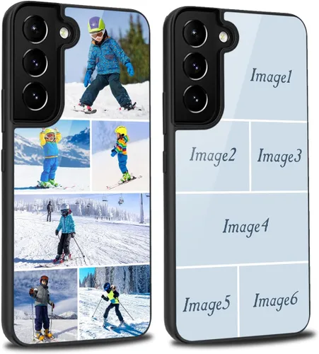 Miniatura 11 de Funda de goma para teléfono compatible con Samsung Galaxy S26/S25/Edge/S24/S23/S23 Ultra/S23 Plus/S22/S21/S21 FE/S20 FE/Note 20 Ultra/10 con iPhone