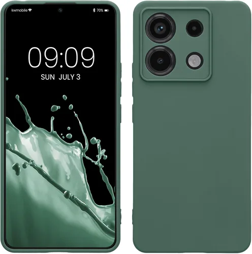 Miniatura 67 de kwmobile Funda compatible con Xiaomi Redmi Note 9S / 9 Pro / 9 Pro Max - Funda protectora de silicona TPU suave y delgada - Morado magenta Magenta