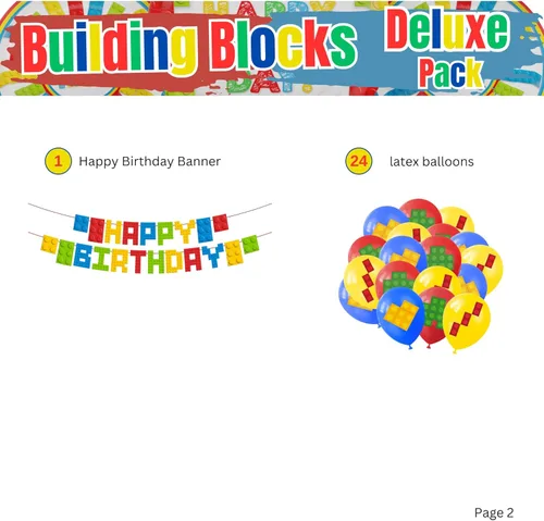 Miniatura 3 de Paquete de suministros de fiesta de lujo (137 piezas para 16 invitados), decoraciones de cumpleaños para jugadores, suministros de fiesta