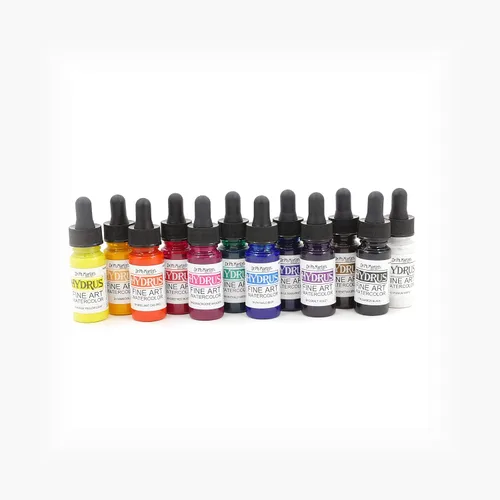 Miniatura 4 de Dr. Ph. Martin, botellas de acuarela para bellas artes Hydrus, de 0.5 oz, juego de 12 (Juego 1)