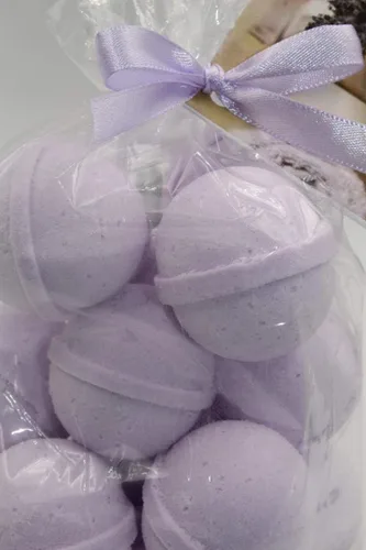 Miniatura 15 de Spa Pure Bombas de baño de vainilla y lavanda, hechas con manteca de karité, ultra hidratantes y mejores para todo tipo de piel, cada una de 1 onza