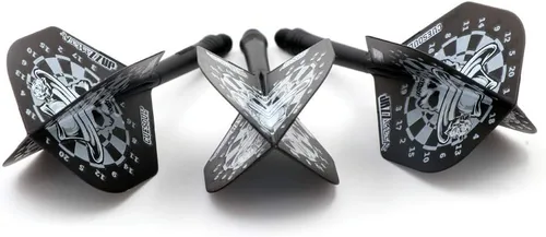 Miniatura 6 de CUESOUL JAZZ-METAL ROST - Eje de dardos integrado y vuelos de forma estándar, juego de 3 piezas CS-JMAK51XKLTB