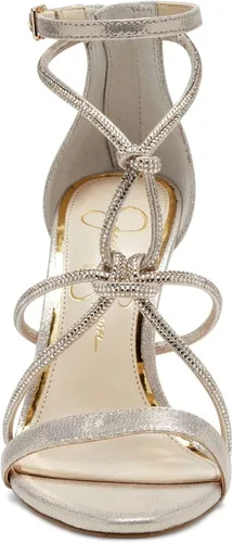 Miniatura 2 de Jessica Simpson Josy Gem Sandalias de tacón de aguja con correa de tobillo verde