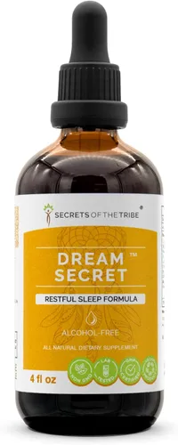Miniatura 7 de Dream Secret - Extracto sin alcohol, tintura, glicerita valeriana, pasiflor, lavanda, hierba de San Juan, amapola de California, manzanilla. Fórmula