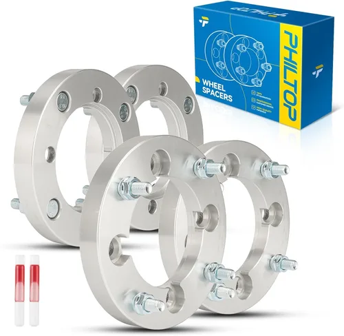 Miniatura 60 de PHILTOP Espaciador de rueda de 4 x 4 de 2 pulgadas, espaciadores de rueda centrados en las lengüetas para Polaris Trail Boss 330 2003-2013, Trail