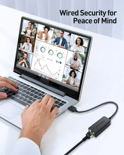 Miniatura 3 de Cable Matters Adaptador USB a Ethernet Plug & Play - Compatible con clones de direcciones PXE y MAC -Adaptador Ethernet a USB 2.0 de 10/100 Mbps