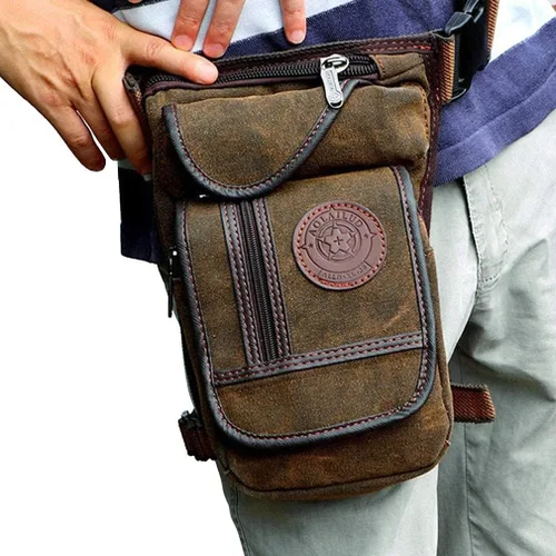 Miniatura 2 de Riñonera de cintura para hombres y mujeres, 00-café, Casual