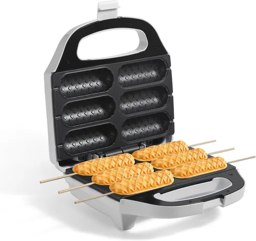 Miniatura 12 de Máquina eléctrica instantánea para crepas, máquina eléctrica portátil de 8 pulgadas y revestimiento antiadherente, interruptor de encendido/apagado