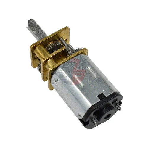 Miniatura 3 de GA12 N20 DC Gear Motor 6V 100RPM Lineal Motor Miniatura Eléctrico para Aparatos Electrodomésticos Ventilador Coche Hobby Toy RC Car