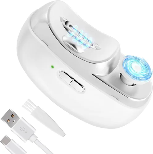 Cortaúñas eléctrico con luz LED, recortador de uñas automático 3 en 1, regalos para bebés, niños, adultos, cuidadores y personas mayores, regalo
