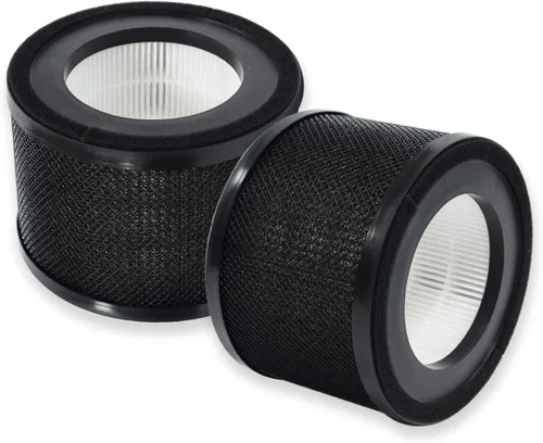 PUREBURG Filtro de repuesto compatible con purificadores de aire TaoTronics TT-AP001, Gukify AP001 y VAVA VA-EE014, paquete de 2 unidades de carbón
