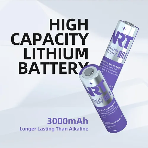 Miniatura 6 de NRT Paquete de 8 pilas AA de hierro de litio Ultimate Double A, baterías de litio AA de 1.5 V 3000 mAh de larga duración para cámara Blink