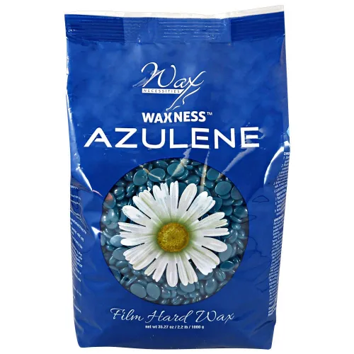Miniatura 16 de Waxness – Película de cera Esferas duras de cera – Azuleno 1.1 lb (500 g) – Cera dura profesional sin bandas con azuleno para cara y cuerpo