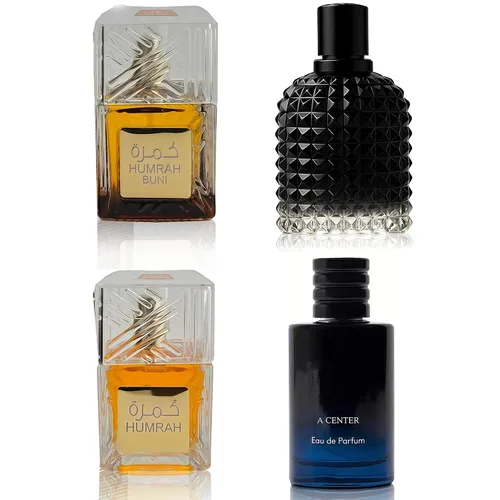 Miniatura 26 de A CENTER Colonia para hombre incluye 4 paquetes variados de perfume de regalo, 3.4 onzas líquidas cada uno Eau De Parfume Naranja Amarga, aroma a