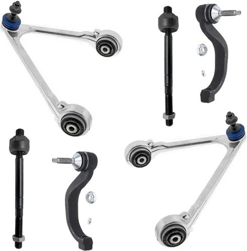Miniatura 70 de Detroit Axle - Kit de extremo delantero para Chrysler 300 Dodge Charge Challenger 2011-2023, 2 brazos de control inferiores traseros 2 rótulas