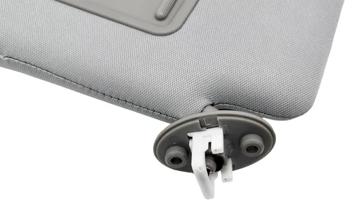 Miniatura 7 de Forwinparts Visera solar delantera izquierda del lado del conductor para Toyota 4Runner 2010-2024 74320-35A91-B1 7432035A91B1 con luz de espejo gris