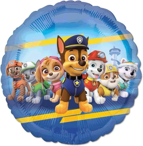 Miniatura 5 de Anagram Paw Pups Chase Rubble y Marshall on Patrol Suministros para Fiestas de Cumpleaños Decoraciones de Ramo de Globos