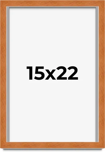 Miniatura 141 de Marco de 3 x 3 pulgadas, marco de madera maciza de nuez miel tradicional marrón Ancho de moldeo de 0.875 pulgadas Profundidad de conejo de 0.875