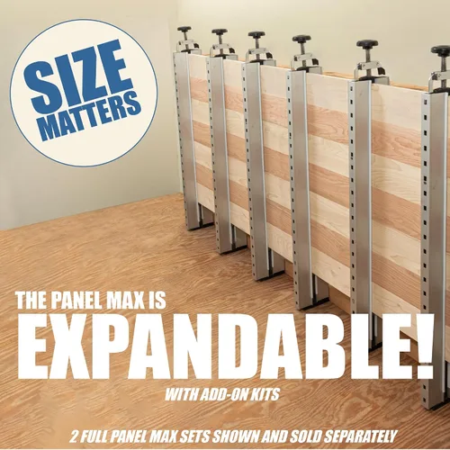 Miniatura 7 de Fulton Panel Max - Sistema de prensa de pegamento, 43 pulgadas de largo con acción de sujeción de 4 vías, abrazadera ideal para pegar paneles