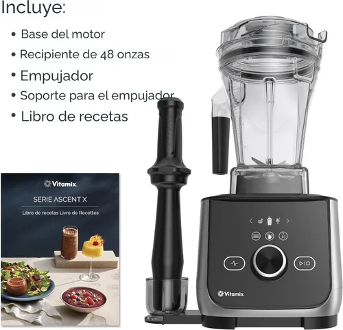 Miniatura 6 de Vitamix Ascent X4 Licuadora con cinco programas de mezcla, programa de autolimpieza, licuadora de grado profesional para batidos, sopas y más