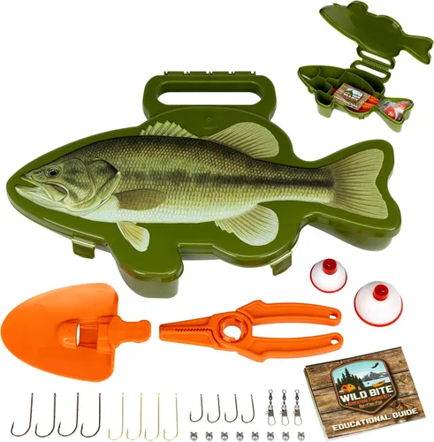 Flambeau Outdoors - Kit de caja de aparejos de pesca Wild Bite