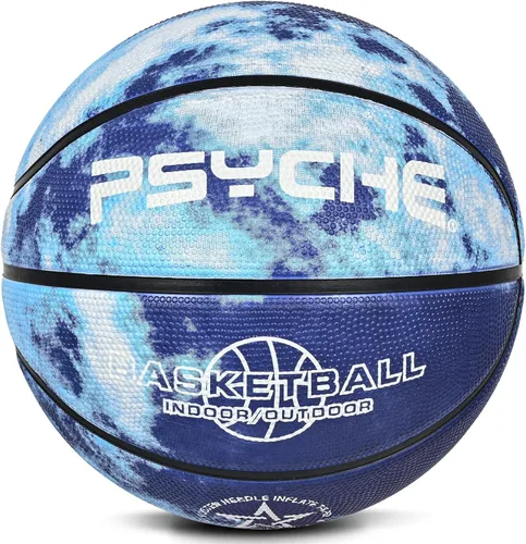 Miniatura 7 de Baloncesto para niños y jóvenes, tamaño 4/5 (25.5/27.5 pulgadas), baloncesto de goma de alta calidad para niños y niñas, juegos de piscina