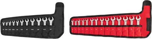 Miniatura 11 de TEKTON WCB92403 - Juego de llaves combinadas stubby con soportes, 25 piezas (1/4-3/4 pulgada, 6-19 mm)