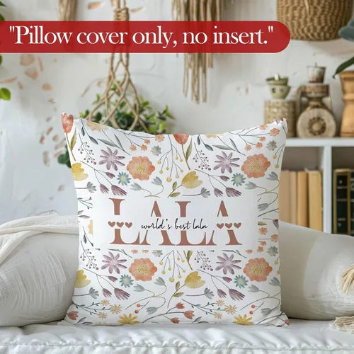 Miniatura 2 de Lala - Fundas de almohada de regalo, regalos de cumpleaños de Navidad para abuela, Día de la Madre, las mejores fundas de almohada decorativas Lala