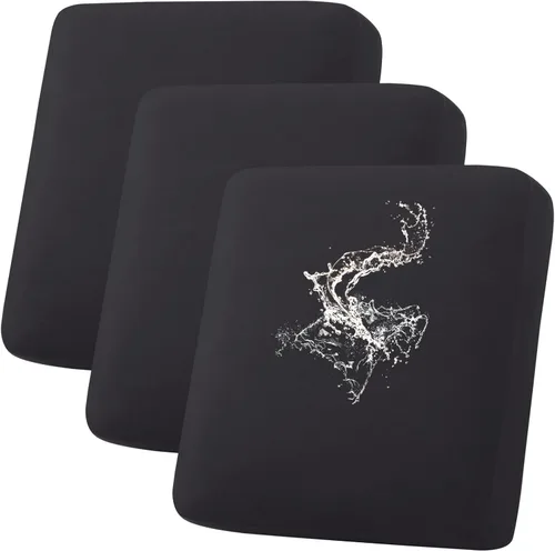 Miniatura 71 de hyha Fundas de cojín impermeables para sofá, funda elástica para asiento de sofá para perro, lavable, antideslizante, impermeable, fundas de cojín