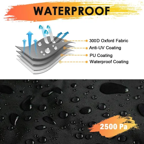 Miniatura 2 de Cubierta para ATV impermeable resistente 300D, cubierta para 4 ruedas, cubiertas de protección al aire libre para todo tipo de clima, adecuadas