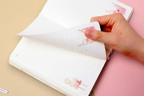 Miniatura 5 de Cuaderno de Diario Kawaii de KetA – Cuaderno de Papelería Japonesa Estética Linda, 256 Páginas – Perfecto para Niñas, Adolescentes y Mujeres