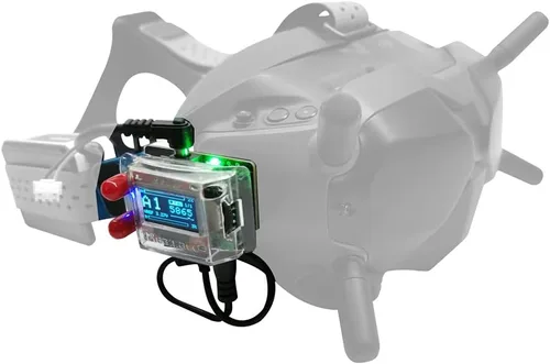 Miniatura 5 de Módulo 5.8G RX Puerto 3.0 Receptor Analógico 2S-4S Soporte DVR Puerto Compatible con DJI Digital FPV Gafas