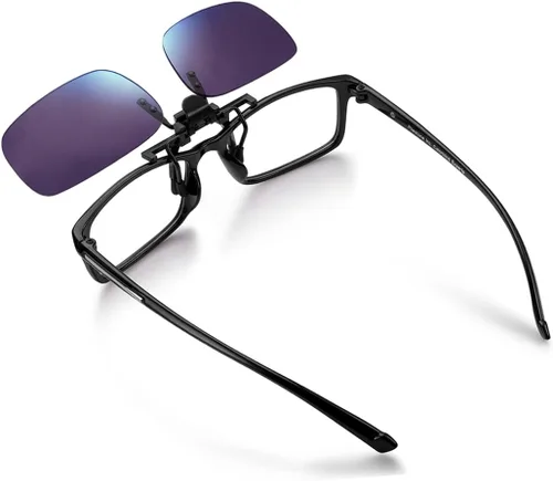 Miniatura 4 de Pilestone TP-047 Lens E - Gafas de color ciegas con clip para ceguera azul y amarilla